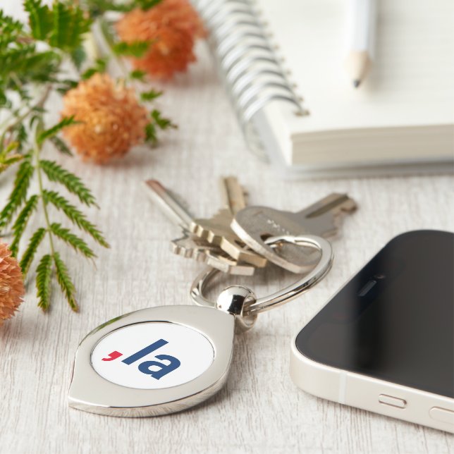 Chaveiro Comma La kamala pronúncia engraçada patriótica (Lateral)