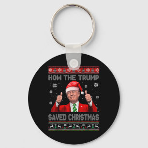 Chaveiro Como A Trump Salvou O Natal Engraçada Trump Feia