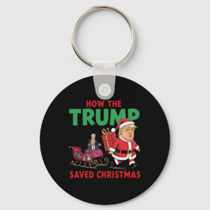 Chaveiro Como A Trump Salvou O Natal Engraçado Trump Christ