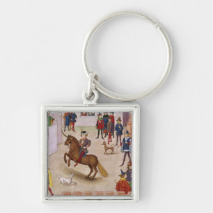 Chaveiro Como Alexander o excelente montou Bucephalus