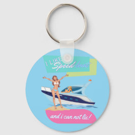 Chaveiro como barco a velocidade