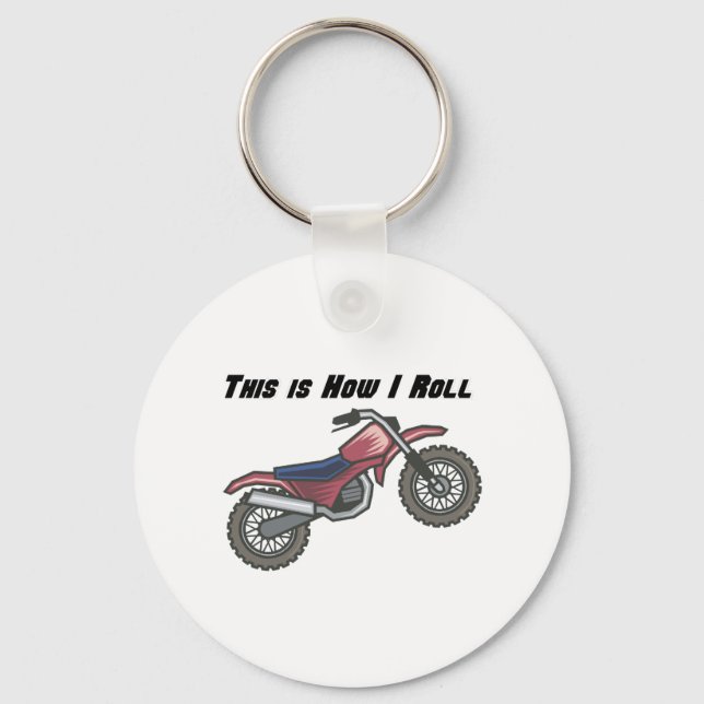 Chaveiro Como eu rolo (Dirt Bike) (Frente)