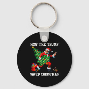 Chaveiro Como O Trump Salvou O Natal Divertido Trump Natal