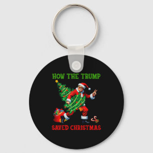 Chaveiro Como O Trump Salvou O Natal Divertido Trump Natal