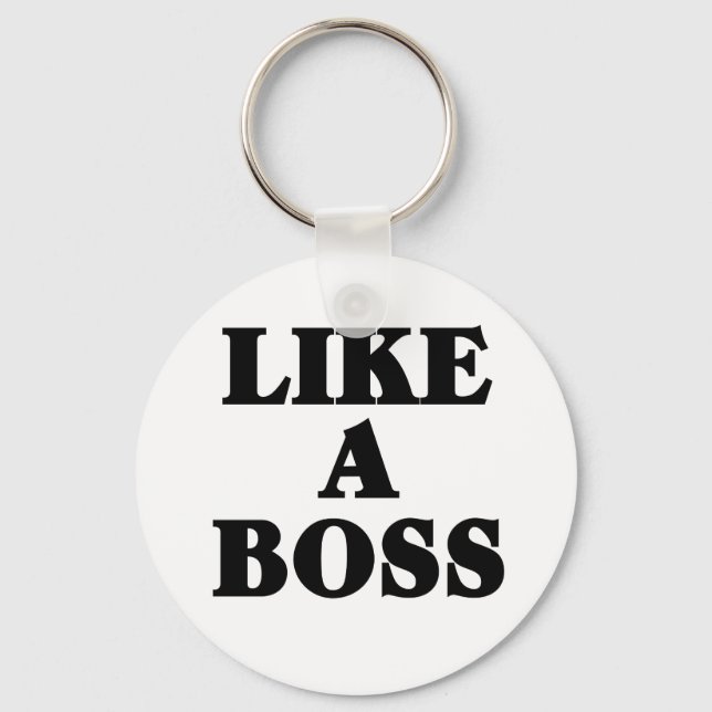 Chaveiro Como um BOSS (Frente)