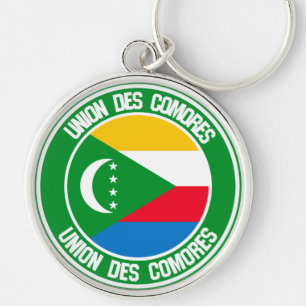 Chaveiro Comores Round Emblem