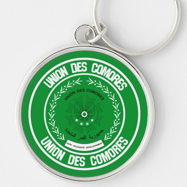 Chaveiro Comores Round Emblem (Frente)