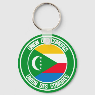 Chaveiro Comores Round Emblem