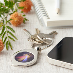 Chaveiro Compaixão divino Dourado