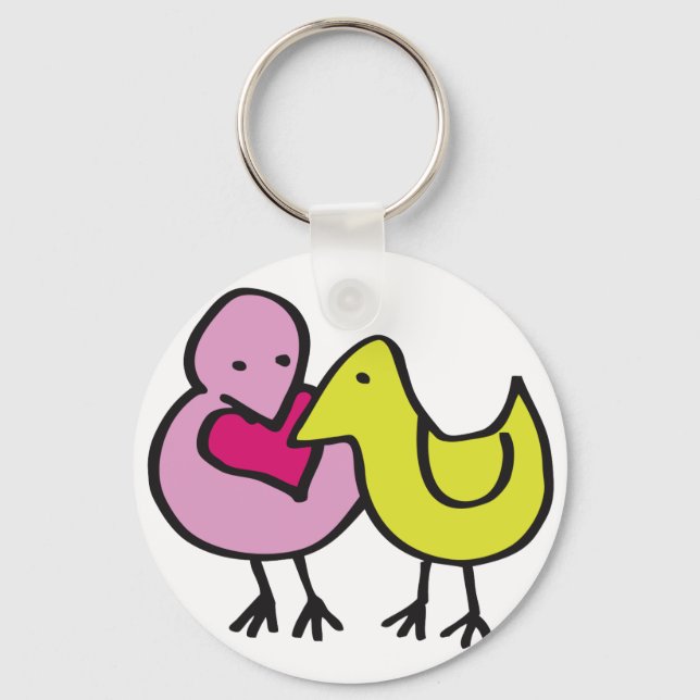 Chaveiro Compartilhando amor juntos (Frente)