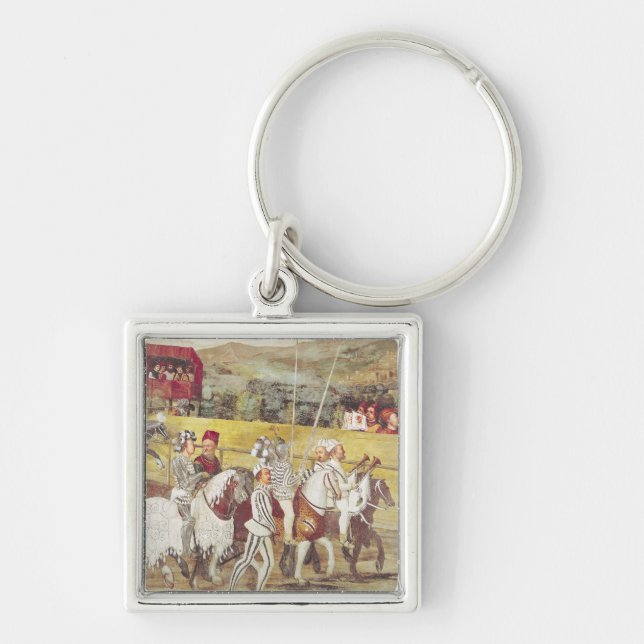 Chaveiro Competiam em honra do cristão mim de (Frente)