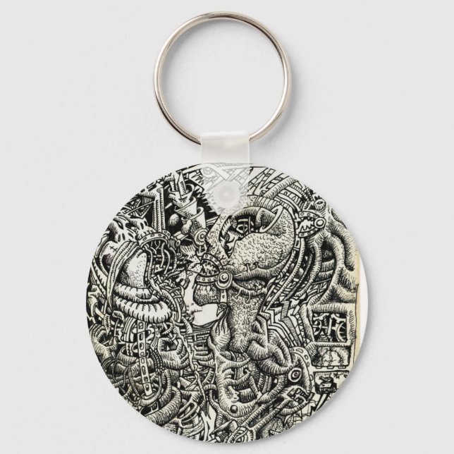 Chaveiro Competição unilateral, de Brian Benson (Frente)