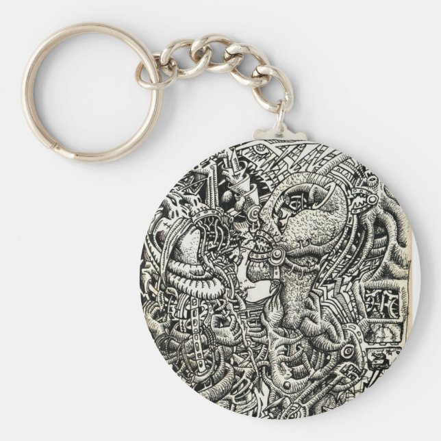 Chaveiro Competição unilateral, de Brian Benson (Frente)