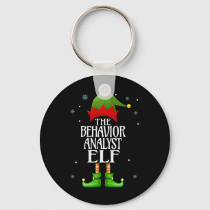 Chaveiro Comportador Analista Elf Xmas Funny Family Corresp