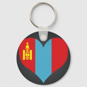 Chaveiro Compre a bandeira de Mongolia