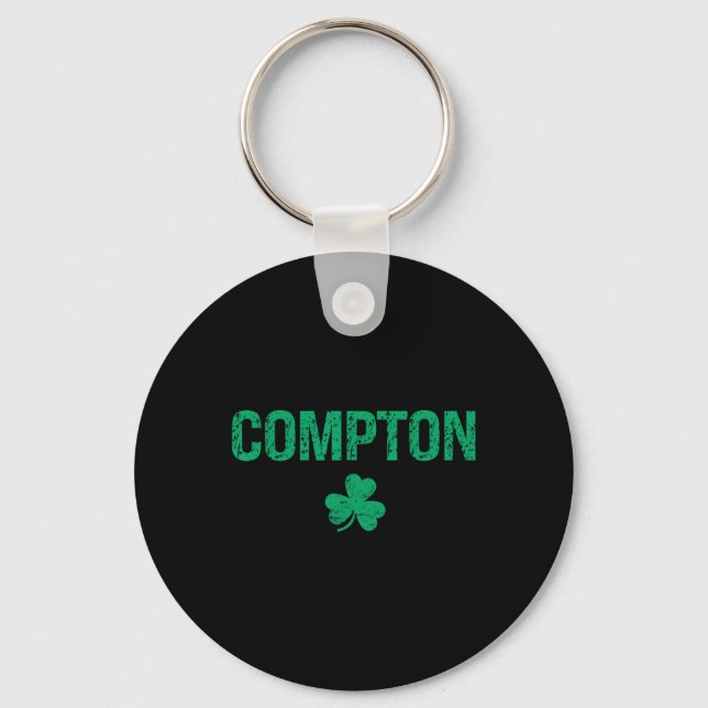 Chaveiro Compton Irish Shamrock St Patrick's Day  (Frente)