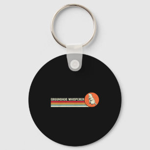 Chaveiro Comunicador de Toupeira Vintage Dia do Ground Hog