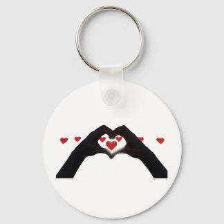 Chaveiro “Con el corazón en la mano”