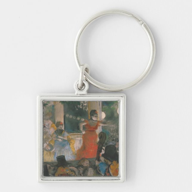 Chaveiro Concerto do café de Edgar Degas | em Les (Frente)