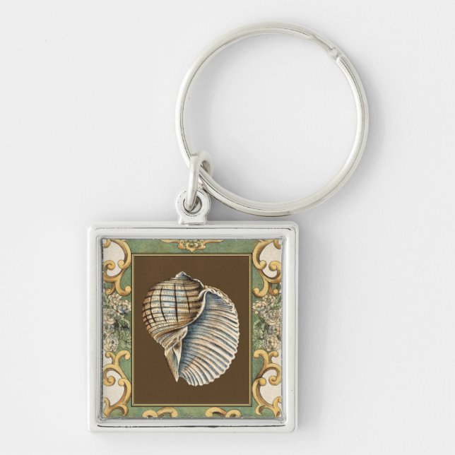 Chaveiro Conchas de Pequena Sereia (Frente)