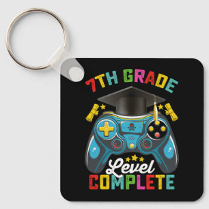 Chaveiro Concluído o Nível da 7ª Série Graduação Jogos Game