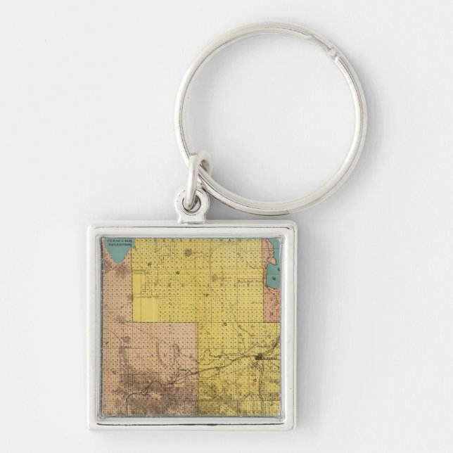 Chaveiro Condado de Modoc, Califórnia (Frente)