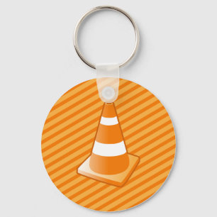 Chaveiro Cone da segurança de tráfego