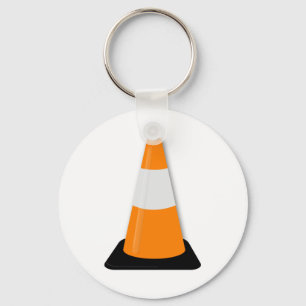 Chaveiro Cone de Tráfego