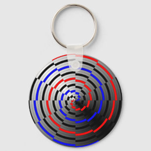 Chaveiro Cone espiral por Kenneth Yoncich