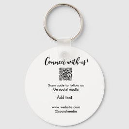 Chaveiro Conectar-se a nós digitalizar código QR adicionar 