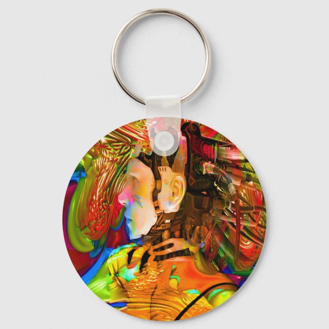 Chaveiro Conexão Robot (Frente)