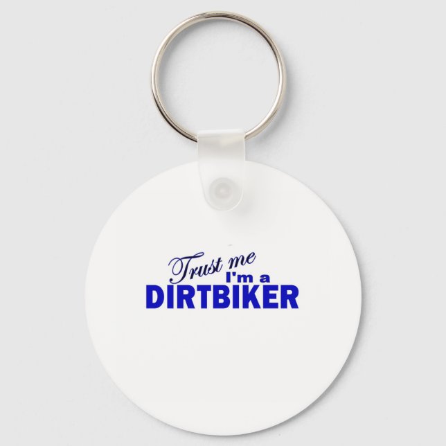 Chaveiro Confie em mim, sou um Dirtbiker (Frente)