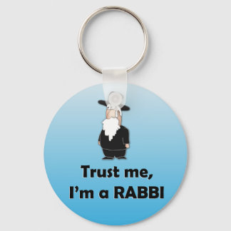 Chaveiro Confie em mim, sou um rabino.