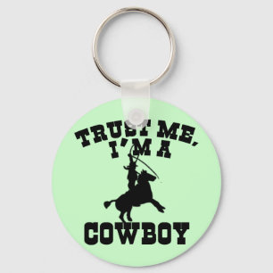 Chaveiro Confie em mim, sou uma camiseta cowboy, Hoodies, S
