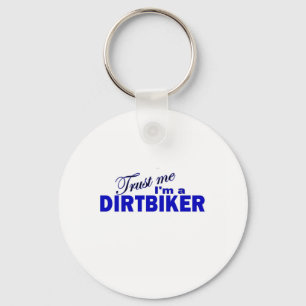 Chaveiro Confie que eu mim é um Dirtbiker