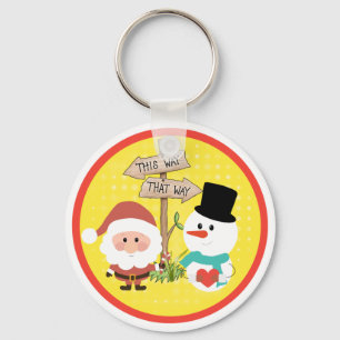 Chaveiro Congelado ou Papais noeis? Que caminho para o Nata