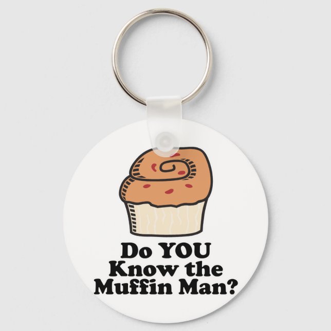 Chaveiro conheça o homem do muffin (Frente)