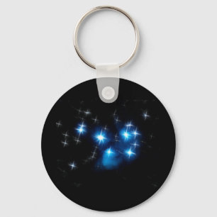 Chaveiro Conjunto de estrela azul de Pleiades