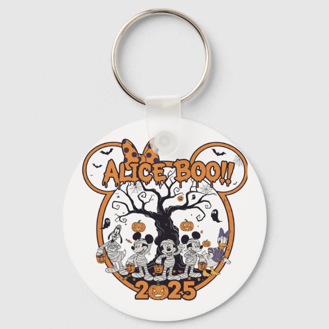 Chaveiro Conjunto de Halloween Fantasma ,Suéter Aconchegant (Frente)
