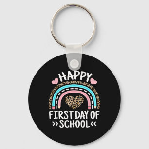 Chaveiro Conjunto Feliz Primeiro Dia De Aula Arco-íris Prof