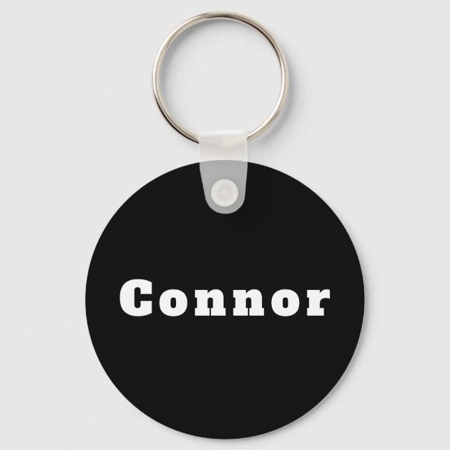 Chaveiro Connor schwarz weiß (Frente)