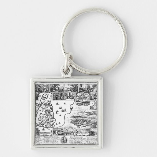 Chaveiro Conquistas de Gustavus II Adolphus (Frente)