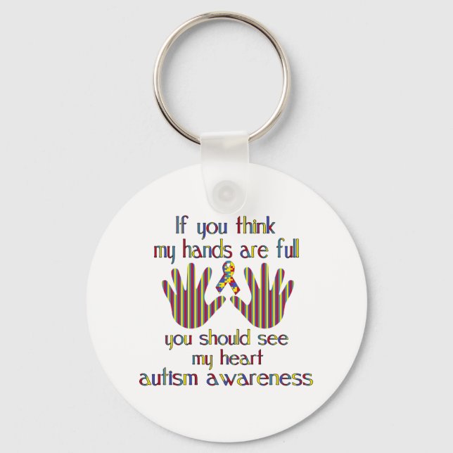 Chaveiro consciência autista (Frente)