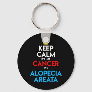 Chaveiro Consciência da Alopecia Areata Perda de Cabelo Cab