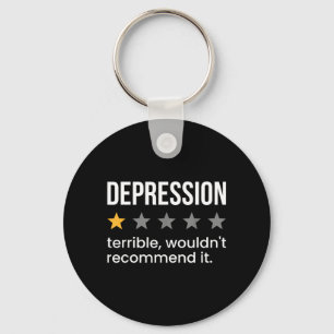 Chaveiro Consciência da Depressão Classificação de Uma Estr
