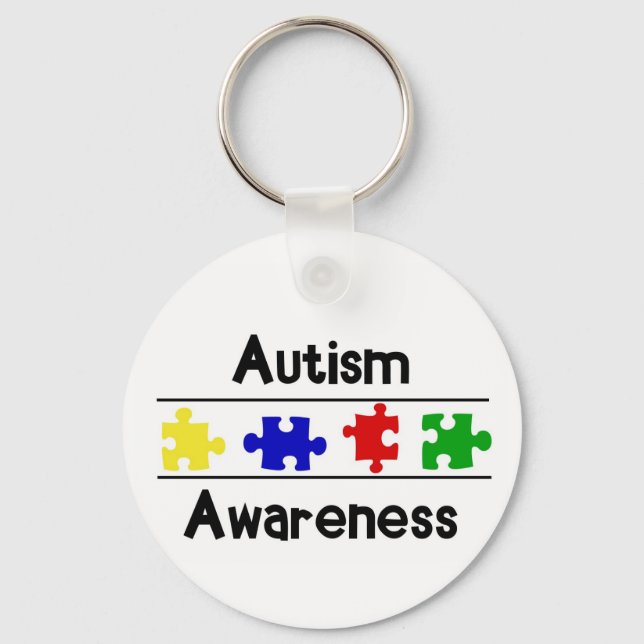 Chaveiro Consciência do Autismo (Frente)