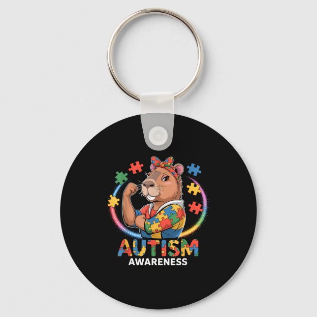 Chaveiro Consciência do autismo (Frente)