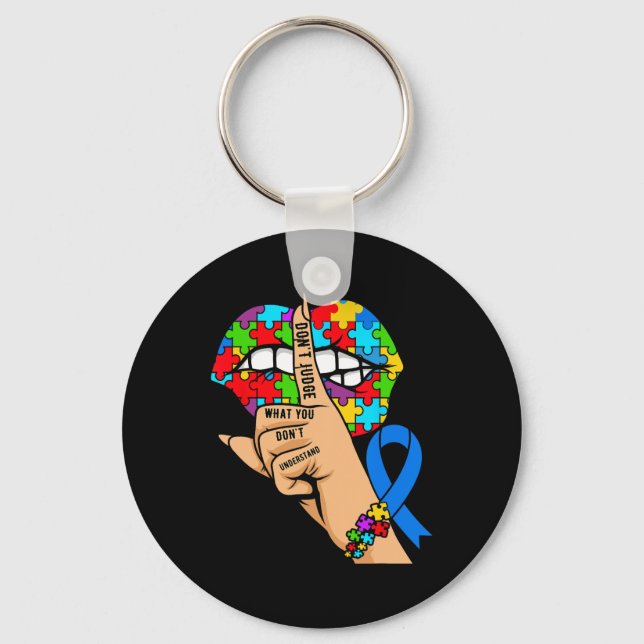 Chaveiro Consciência do Autismo 1 (Frente)