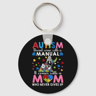 Chaveiro Consciência do Autismo 2025 não vem com um manual