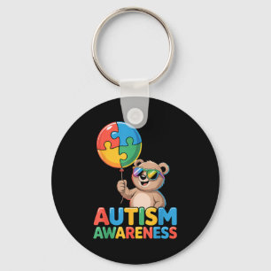 Chaveiro Consciência do autismo autista